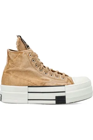 Rick Owens Sko, Herre, Brun, 40 EU, Chunky Sole Trainers i Arkivfarver