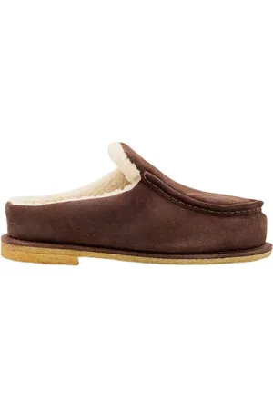 J.W.Anderson Sko, Dame, Brun, 36 EU, Læder, Mørkebrune Mulesko