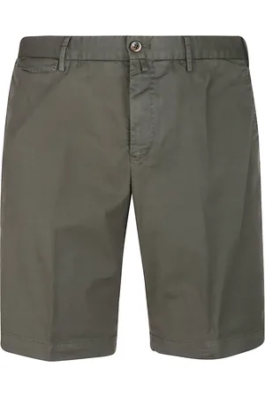 PT Torino Shorts, Herre, Grøn, 2XL, Uld, Stilfulde Bermuda Shorts til Mænd
