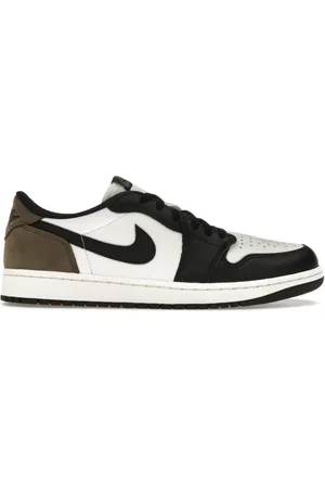 Jordan Sko, Herre, Flerfarvet, 45 1/2 EU, Uld, Low OG Mocha Sneakers