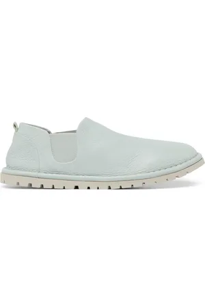 MARSÈLL Sko, Dame, Blå, 39 1/2 EU, Læder, Lyseblå Elastiske Loafers