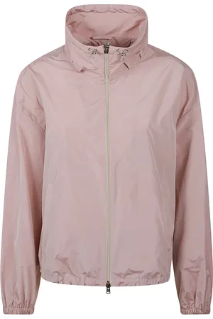 HERNO Jakke, Dame, Lyserød, M, Polyester, Rosa Polyesterfrakke Lavet i Italien