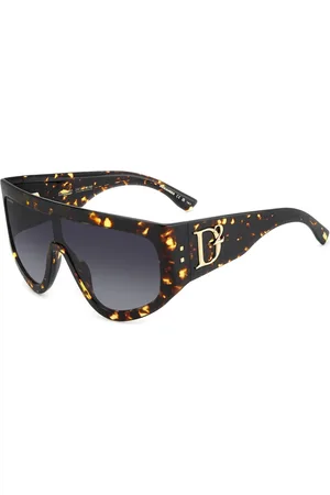 Dsquared2 Tilbehør, Dame, Flerfarvet, ONE SIZE, Uld, Stilfulde solbriller med farverige linser