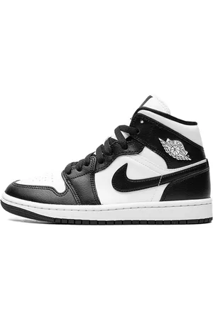 Jordan Sko, Dame, Sort, 42 EU, Air 1 Mid Panda
