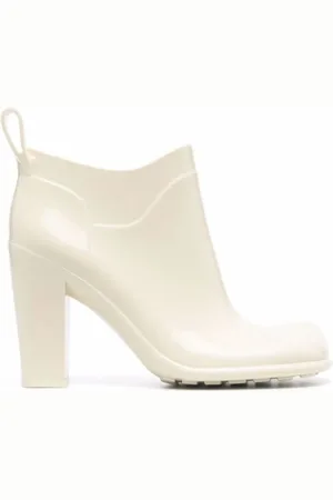 Bottega Veneta Sko, Dame, Hvid, 37 EU, Havsalt Boot 9031