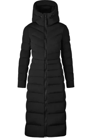 Canada Goose Frakke, Dame, Sort, XS, Uld, Sort Dunfrakke Clair