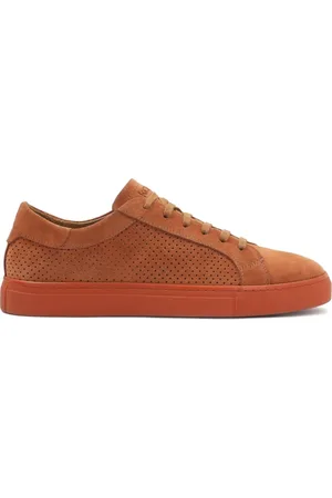 Kazar Sko, Herre, , 40 EU, Uld, Luftige sneakers i ruskind med åbent mønster