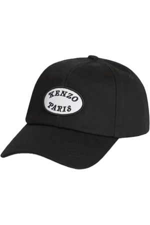 Kenzo Tilbehør, Herre, Sort, ONE SIZE, Bomuld, Broderet Market Cap