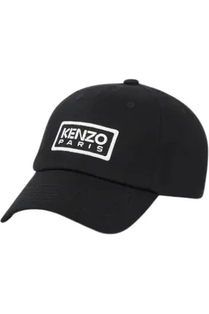 Kenzo Tilbehør, Herre, Sort, ONE SIZE, Bomuld, Tag Cap