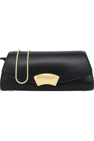 3.1 Phillip Lim Taske, Dame, Sort, ONE SIZE, Læder, Sort læderclutch taske
