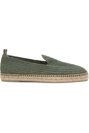 Castaner Sko, Herre, Grøn, 41 EU, Jute, Joaquin/207 · Flad Espadrille