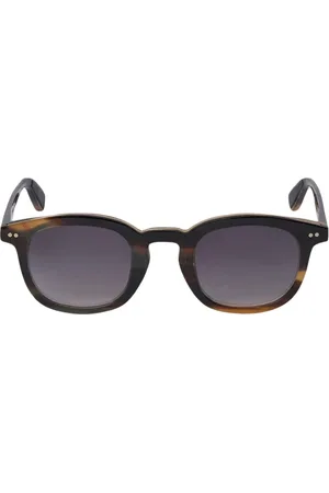 Kiton Tilbehør, unisex, Brun, ONE SIZE, Horn Solbriller