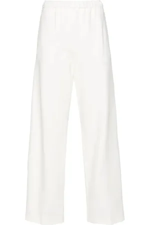 Fabiana Filippi Bukser, Dame, Hvid, XS, Uld, Elegante Bukser til Kvinder