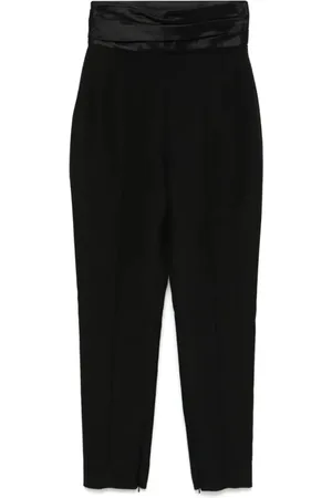 Khaite Bukser, Dame, Sort, 2XS, Lenro Pant