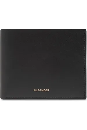 Jil Sander Tilbehør, Herre, Sort, ONE SIZE, Foldbar pung med logo