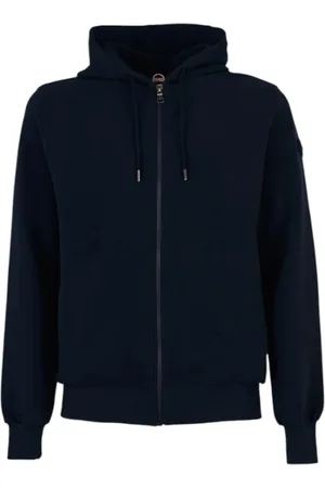 Colmar Sweathshirts & Hoodies, Herre, Blå, L, Uld, Stilfulde Sweaters Samling