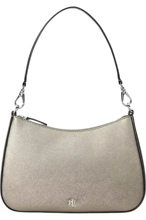 Ralph Lauren Taske, Dame, Gul, ONE SIZE, Uld, Skinnende skuldertaske