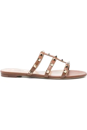 VALENTINO GARAVANI Sko, Dame, , 40 EU, Læder, Rockstud Lædersandaler