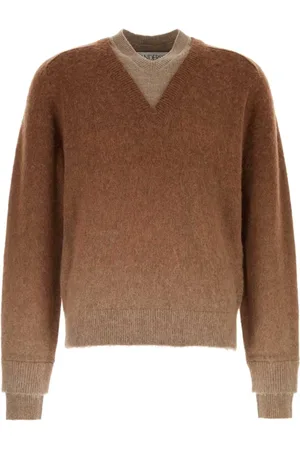 J.W.Anderson Strik, Herre, Brun, M, Bomuld, Alpaca Blend Sweater