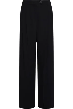 MARELLA Bukser, Dame, Sort, M, Uld, Urban Elegance Sorte Bukser