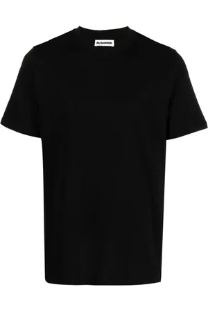 Jil Sander Top, Herre, Sort, M, Bomuld, Casual Bomulds T-shirt