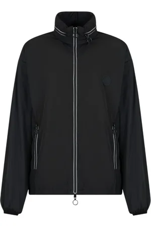 Armani Exchange Jakke, Dame, Sort, M, Uld, Sort vindtæt hættetrøje