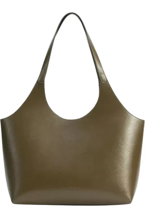 Aesther Ekme Taske, Dame, Brun, ONE SIZE, Læder, Khaki Læder Cabas Taske