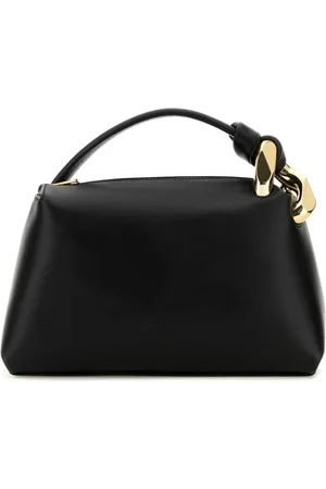 J.W.Anderson Taske, Dame, Sort, ONE SIZE, Uld, Corner Top Handle Taske