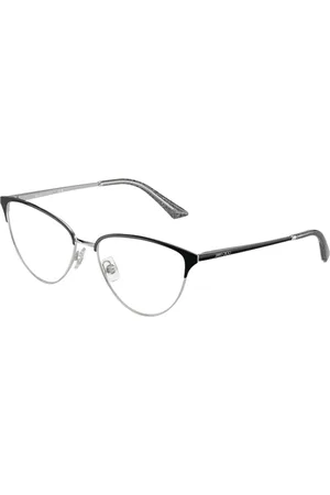 Jimmy Choo Tilbehør, unisex, Sort, 55 MM, Silver Plateado Solbriller