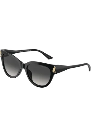Jimmy Choo Tilbehør, unisex, Sort, 54 MM, Uld, Solbriller