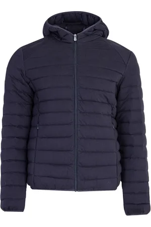 Jott Jakke, Herre, Blå, L, Bomuld, Jacket Nico Jersey
