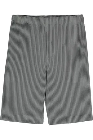 Issey Miyake Shorts, Herre, Grå, L, Polyester, MC May Shorts