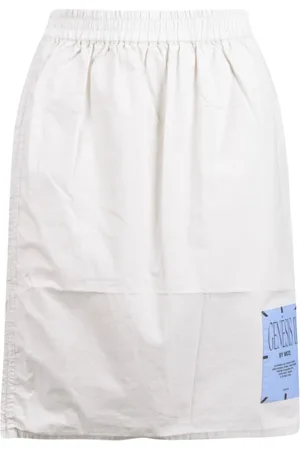 Alexander McQueen Nederdel, Dame, Hvid, S, Hvid Mini Nederdel til Kvinder