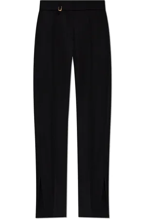 Jacquemus Bukser, Dame, Sort, XS, Uld, Bukser Tibau