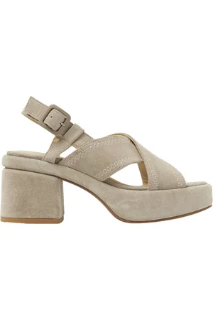VIA VAI Sko, Dame, Grå, 37 EU, Uld, Elia Paisley Sandaler
