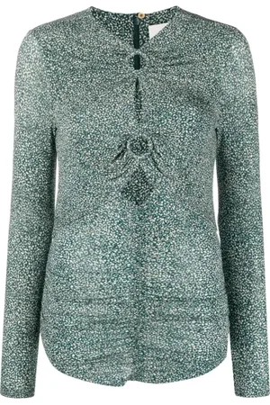 Isabel Marant Top, Dame, Grøn, S, Joneli Top