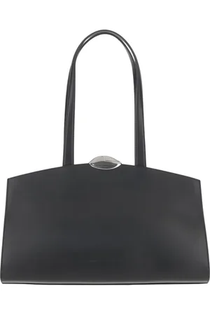 BENEDETTA BRUZZICHES Taske, Dame, Sort, ONE SIZE, Læder, Sort lædertaske med logo