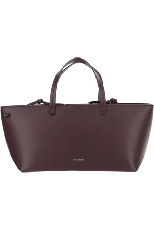 Jil Sander Taske, Dame, Rød, ONE SIZE, Læder, Kalveskindslæder Håndtaske