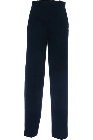 Circolo Bukser, Dame, Blå, XL, Bomuld, Marineblå Bukser Regular Fit
