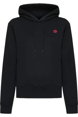 Kenzo Sweathshirts & Hoodies, Dame, Sort, M, Bomuld, Sort Hættetrøje