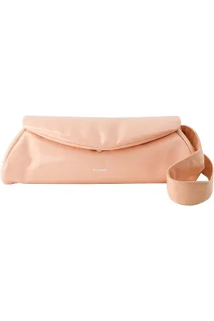 Jil Sander Taske, Dame, Lyserød, ONE SIZE, Uld, Læder Skuldertaske