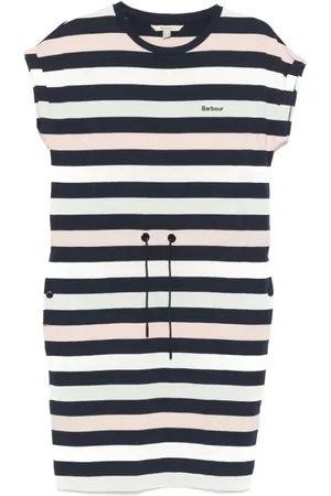 Barbour Kjole, Dame, Blå, M, Uld, Stilfulde Kjoler til Kvinder