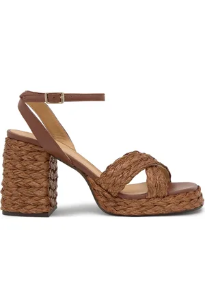 Castaner Sko, Dame, Brun, 40 EU, Valeriette/258 · Sandal MED 10 CM HÆL
