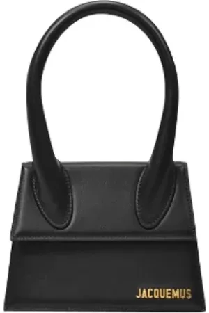 Jacquemus Taske, Dame, Sort, ONE SIZE, Bomuld, The Medium Chiquito