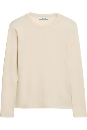 Ivy & Oak Strik, Dame, Hvid, L, Bomuld, Kollina Top