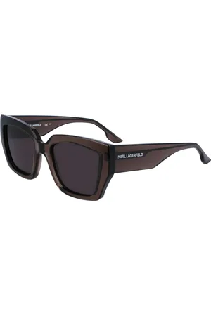 Karl Lagerfeld Tilbehør, Dame, Grå, 53 MM, Solbriller