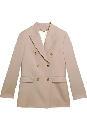 Golden Goose Jakke, Dame, , 3XS, Uld, Dobbeltbrystet uld blazer