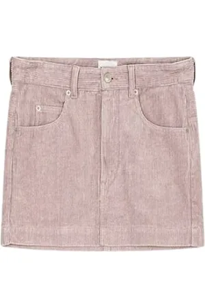 Isabel Marant Nederdel, Dame, Lyserød, S, Uld, Stilfuld Kort Nederdel