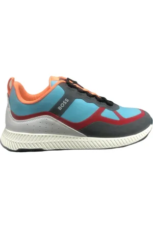 HUGO BOSS Sko, Herre, Grå, 40 EU, Bomuld, Tittium Sneakers