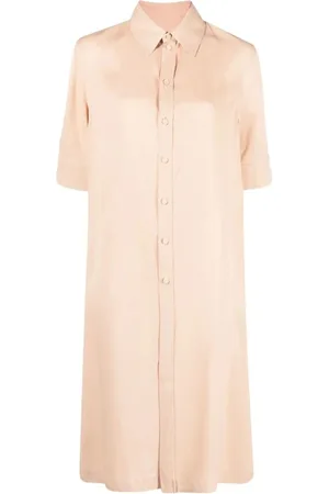 Jil Sander Kjole, Dame, , 2XS, Uld, Skjortekjole